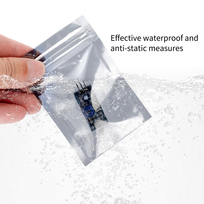 Ellbest 200pcs 2.36x3.54 inch Anti Static Bag Antistatic Resealable Bag for SSD HDD and Other Electronic Devices - Image 4